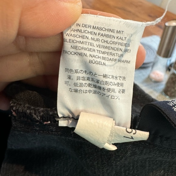 Madewell Denim Mini Skirt Black size 30 - Picture 4 of 8